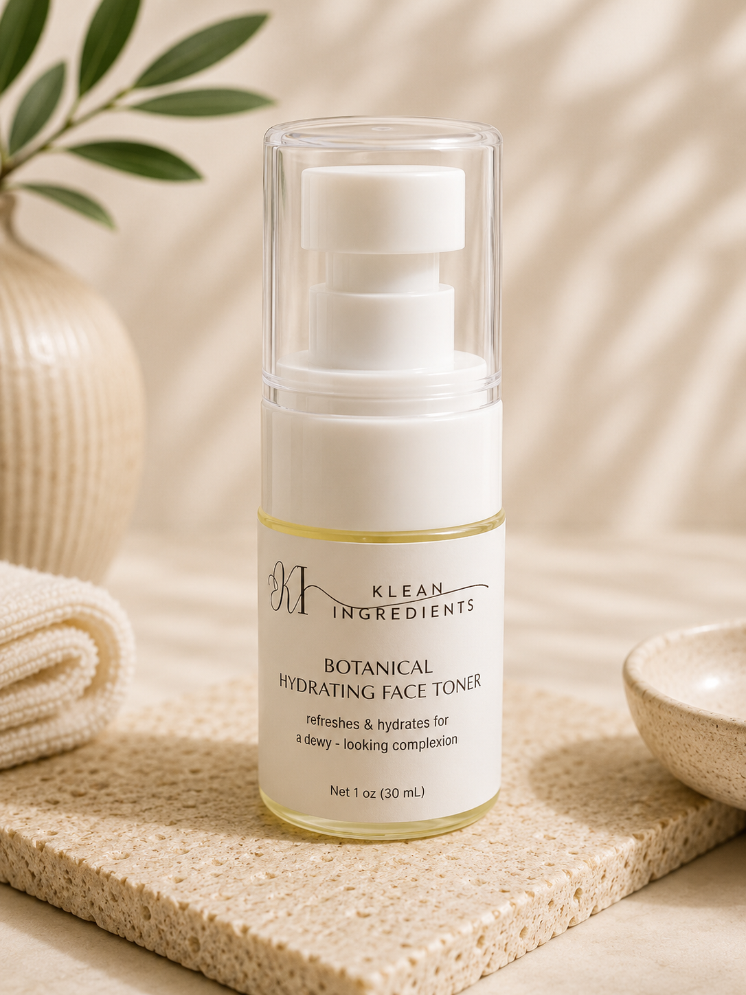 BOTANICAL HYDRATING FACE TONER